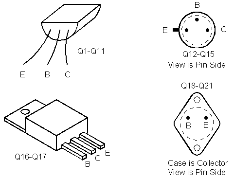 Transistor Pinouts